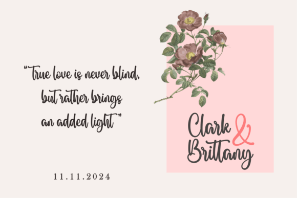 Hello Brittany Font - Preview 3