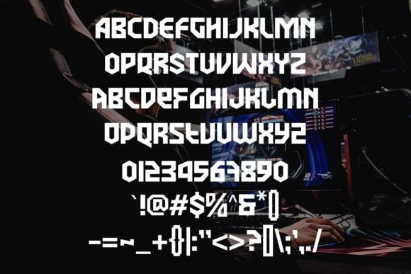 Herona Font PNG with transparent background - Preview 2