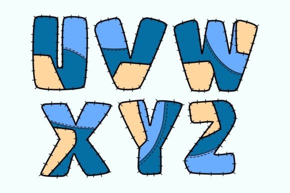 Homebrew Patch Font PNG with transparent background - Preview 3