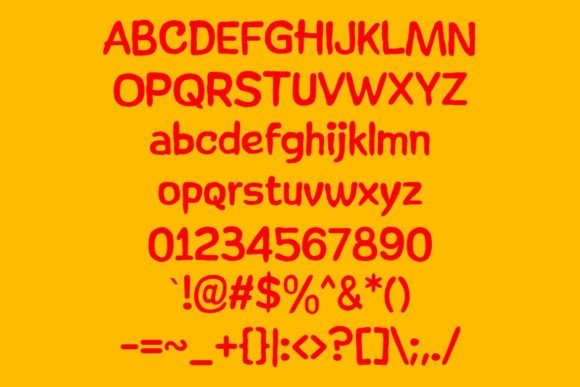 Hot Heat Font - Preview 1