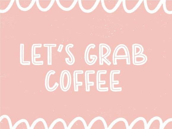 Iced Coffee Font - Preview 2