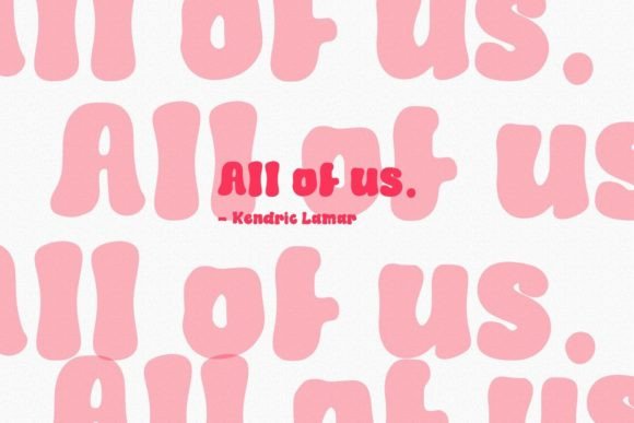 Manrose Font PNG with transparent background - Preview 6