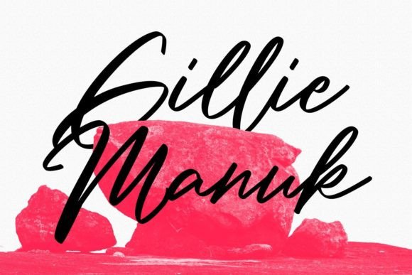 Millie Bobby Font PNG with transparent background - Preview 6