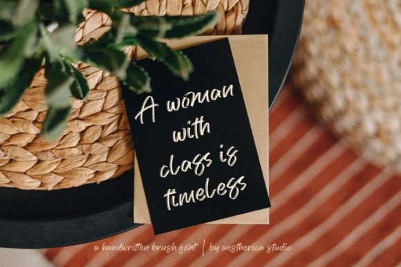 Modesty Font PNG with transparent background - Preview 3