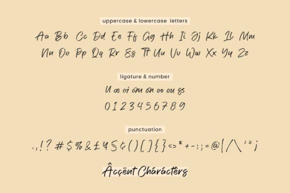 Modesty Font PNG with transparent background - Preview 6