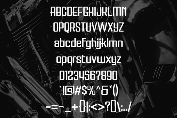 Saito Font PNG with transparent background - Preview 2
