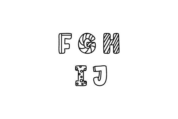 Coloring Letters F-J