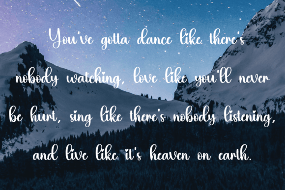 Airy Font - Preview 5