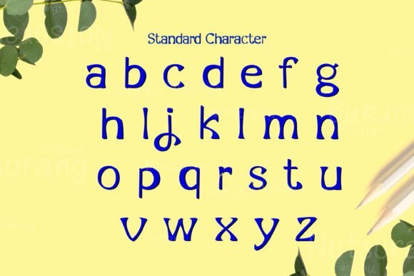 Alphabet Font - Preview 3