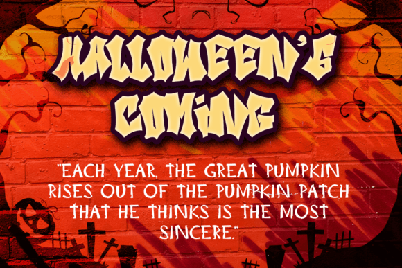 Bat Liar Font - Preview 3