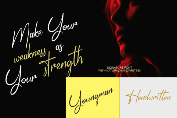 Beautiful Lenttering Font - Preview 1