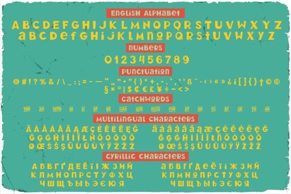 Caffeination Font - Preview 1