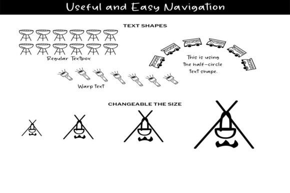 Camping Doodle Font - Preview 3