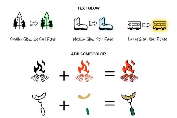 Camping Doodle Font - Preview 4