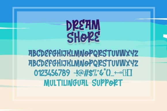 Dream Shore Font - Preview 4