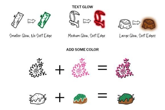 Forest Doodle Font - Preview 4