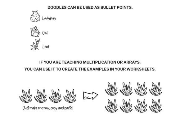 Forest Doodle Font - Preview 6