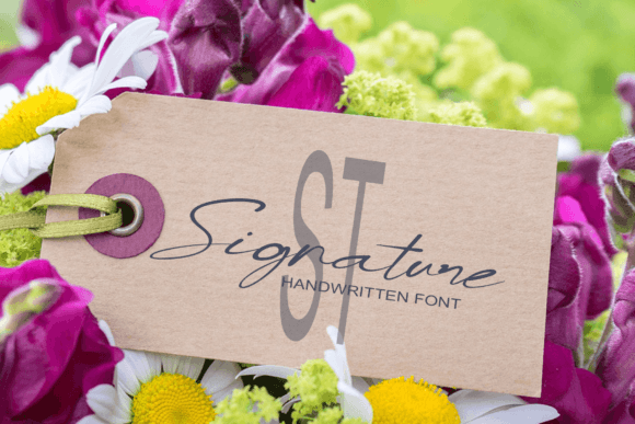 Genuine Handmade Font - Preview 6