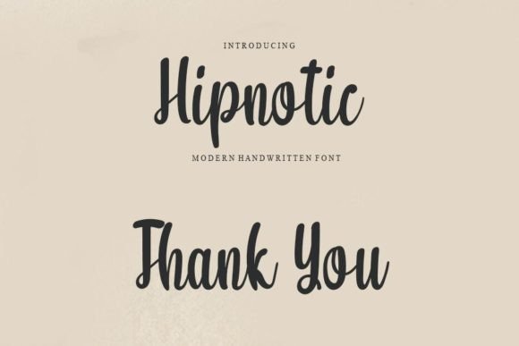 Hipnotic Font PNG with transparent background - Preview 5