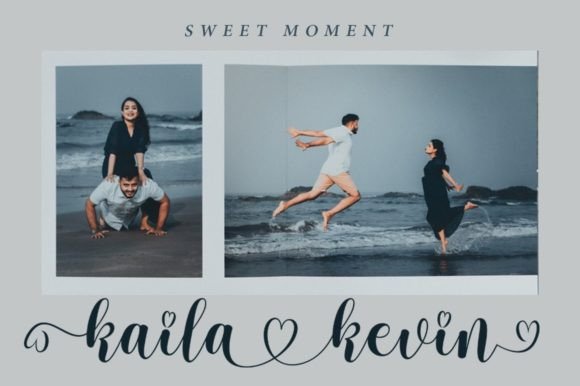 Kaila Kevin Font PNG with transparent background - Preview 5