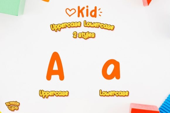 Kid Font PNG with transparent background - Preview 1