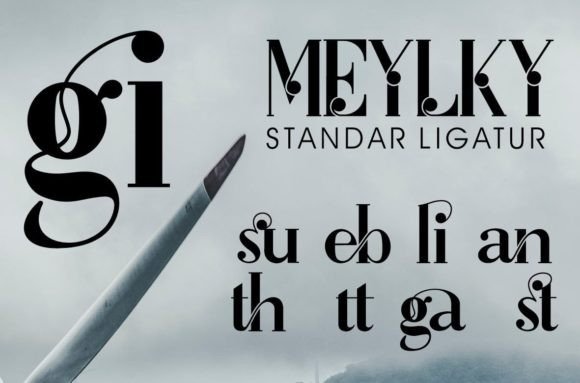 Meylky Font PNG with transparent background - Preview 6