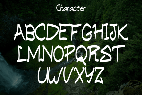 Nagasama Font PNG with transparent background - Preview 1
