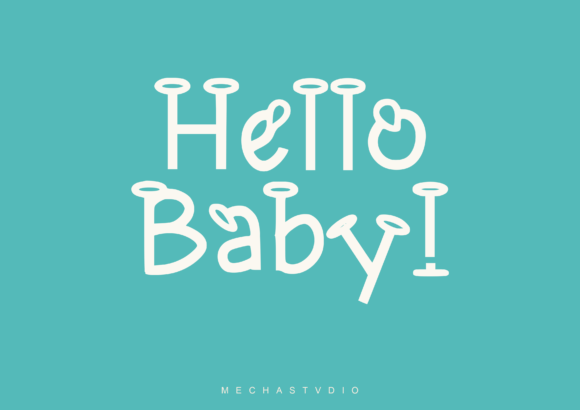 Pottabies Font PNG with transparent background - Preview 1