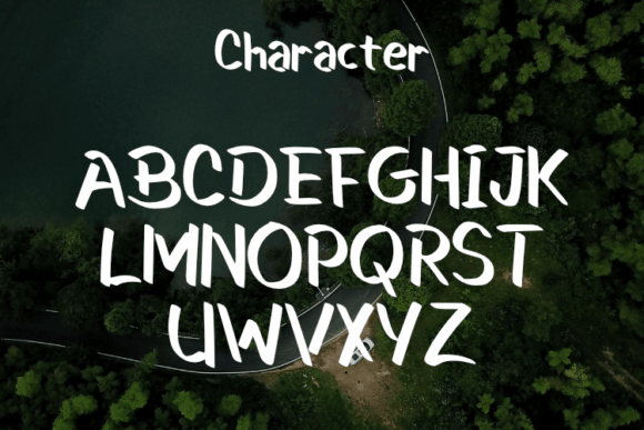 Santansan Font PNG with transparent background - Preview 1