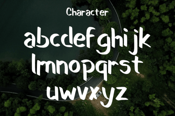 Santansan Font PNG with transparent background - Preview 2
