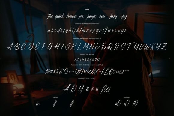 Amellian Font - Preview 5