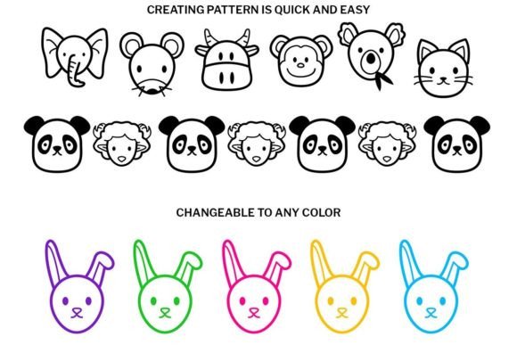 Animal Doodle Font - Preview 2