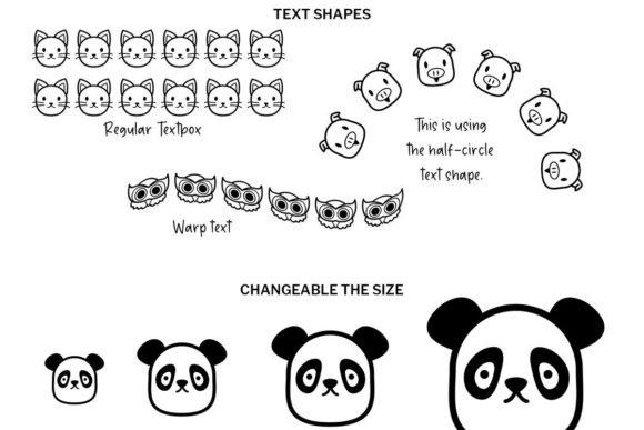 Animal Doodle Font - Preview 3
