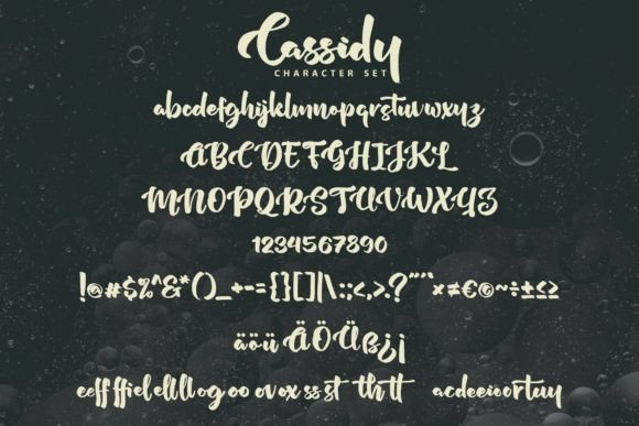 Cassidy Font - Preview 3