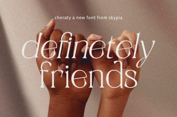 Cheraty Font - Preview 1