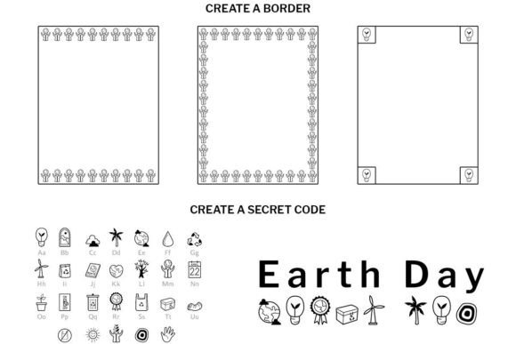 Earth Day Doodle Font - Preview 5