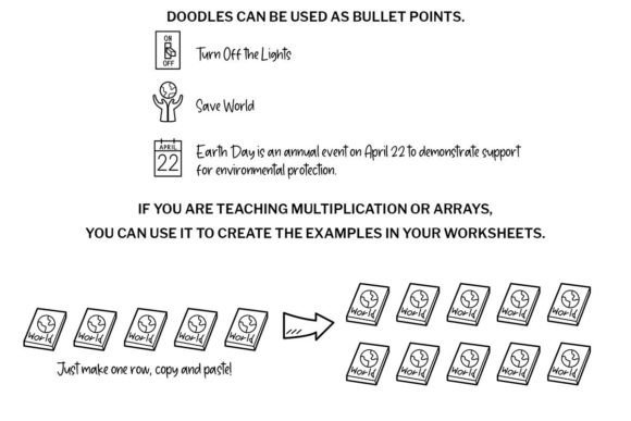 Earth Day Doodle Font - Preview 6
