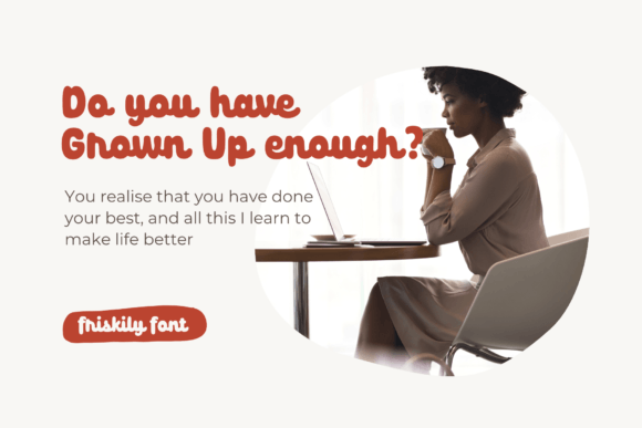 Friskily Font - Preview 4