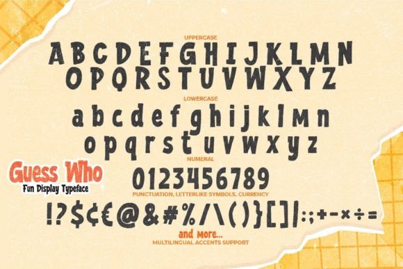 Guess Who Font - Preview 5