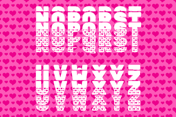 Loveu Font PNG with transparent background - Preview 2