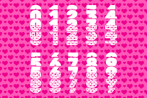 Loveu Font PNG with transparent background - Preview 3