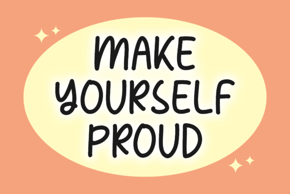 Pencake Sweety Font PNG with transparent background - Preview 3