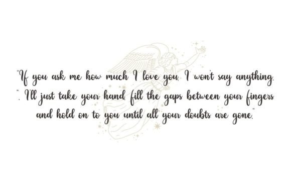 Angel Font - Preview 3