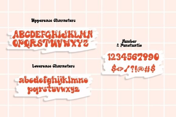 Christmas Vibes Font PNG with transparent background - Preview 4