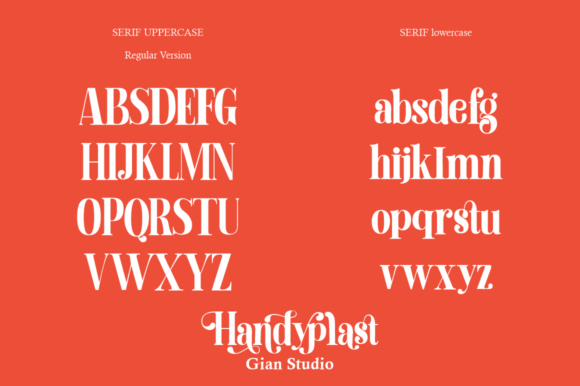 Handyplast Font PNG with transparent background - Preview 4