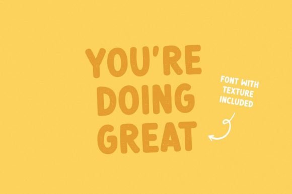 Little Goose Font PNG with transparent background - Preview 4