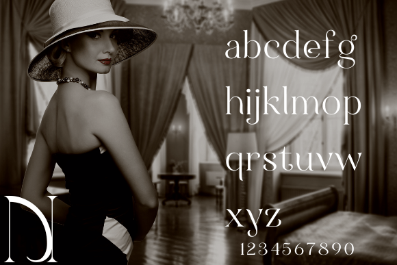 Noblessa Font PNG with transparent background - Preview 3