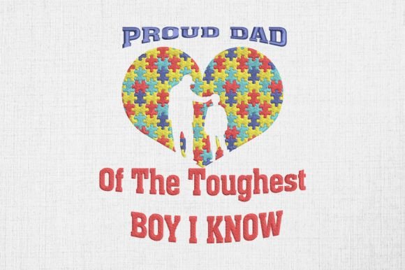 Proud Dad of the Toughest Boy