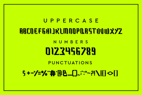 Acebork Font - Preview 2