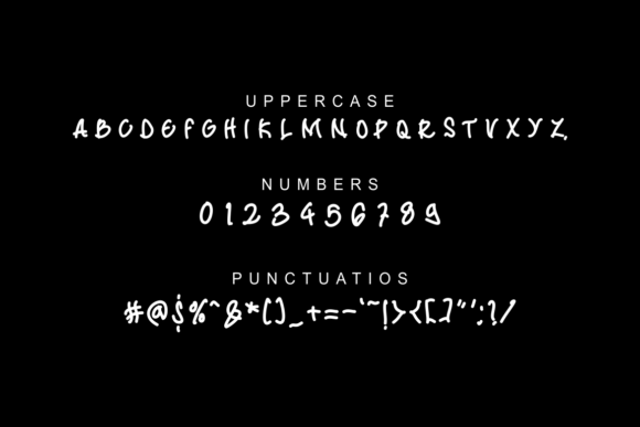 Akagami Font - Preview 1